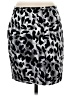 Cache Animal Print Silver Casual Skirt Size 4 - photo 2