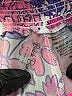 Beach Bunny 100% Polyester Paisley Pink Purple Casual Pants Size S - photo 7
