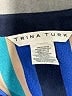 Trina Turk 100% Polyester Black Short Sleeve Blouse Size XL (estimated) - photo 7