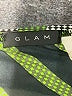 Glam 100% Polyester Graphic Green Cocktail Dress Size M - photo 9