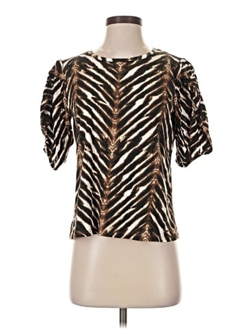 Calvin Klein Short Sleeve Blouse (view 1)