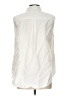 Dylan Ivory Sleeveless Button-Down Shirt Size L - photo 2