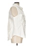 Dylan Ivory Sleeveless Button-Down Shirt Size L - photo 4