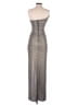 City Triangles Metallic Silver Cocktail Dress Size 3 - photo 2
