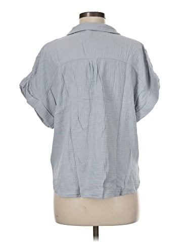 Millibon Short Sleeve Button-Down Shirt (view 2)