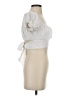 Lyaner White Short Sleeve Top Size S - photo 4