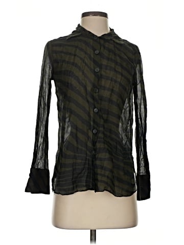 Massimo Dutti Long Sleeve Blouse (view 1)