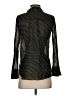 Massimo Dutti Black Long Sleeve Blouse Size 2 - photo 2