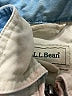 L.L.Bean 100% Cotton Solid Ivory Jacket Size M - photo 6