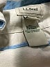 L.L.Bean 100% Cotton Solid Ivory Jacket Size M - photo 7