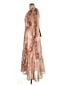 Bar III Paisley Brown Casual Dress Size XL - photo 5