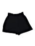 H&M 100% Polyester Solid Black Shorts Size 6 - photo 1