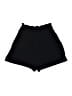 H&M 100% Polyester Solid Black Shorts Size 6 - photo 2