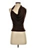 MNG Brown Sleeveless Blouse Size S - photo 1