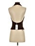 MNG Brown Sleeveless Blouse Size S - photo 2