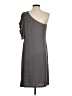 BCBGMAXAZRIA 100% Polyester Solid Gray Cocktail Dress Size XS - photo 2