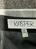 Kasper Solid Black Formal Skirt Size 18 - photo 4
