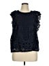 Express 100% Polyester Blue Sleeveless Blouse Size XL - photo 1