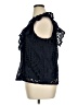Express 100% Polyester Blue Sleeveless Blouse Size XL - photo 5