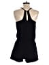 Amanda Uprichard 100% Polyester Solid Black Romper Size P (petite) - photo 2