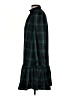 J.Crew 100% Polyester Plaid Green Casual Dress Size XXS - photo 5