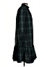 J.Crew 100% Polyester Plaid Green Casual Dress Size XXS - photo 4