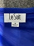 Le Suit 100% Polyester Solid Blue Formal Skirt Size 18 - photo 4