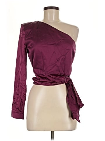 Amanda Uprichard 3/4 Sleeve Silk Top (view 1)