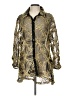 Berek 100% Polyester Animal Print Gold 3/4 Sleeve Blouse Size L - photo 1