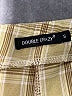 Double Crazy Plaid Green Casual Pants Size S - photo 7