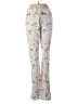 Assorted Brands 100% Cotton Print Ivory Casual Pants Size M - photo 1