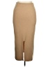 A New Day Solid Tan Casual Skirt Size XL - photo 2