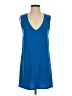 Topshop Blue Casual Dress Size 2 - photo 1