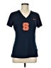 Nike 100% Polyester Blue Short Sleeve Top Size M - photo 1