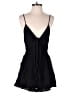 Illa Illa 100% Rayon Solid Black Romper Size M - photo 1