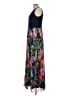 Xscape 100% Polyester Floral Blue Cocktail Dress Size 10 - photo 5