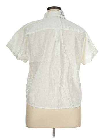J.Crew Factory Store Short Sleeve Blouse (view 2)