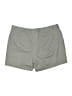 Natural Reflections 100% Cotton Solid Gray Khaki Shorts Size 16 - photo 2