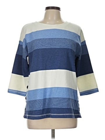 T by Talbots 3/4 Sleeve T-Shirt (view 1)