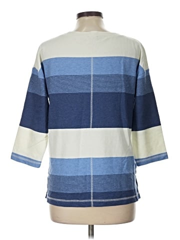 T by Talbots 3/4 Sleeve T-Shirt (view 2)