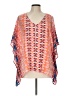 Tolani 100% Silk Orange Kimono Size L - photo 1