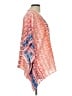 Tolani 100% Silk Orange Kimono Size L - photo 4