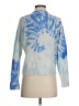 Aqua 100% Cashmere Tie-dye Blue Cashmere Pullover Sweater Size XS - photo 2