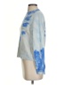 Aqua 100% Cashmere Tie-dye Blue Cashmere Pullover Sweater Size XS - photo 5