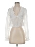 Divided by H&M 100% Polyester Ivory White Long Sleeve Blouse Size XS - photo 1