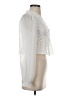 Divided by H&M 100% Polyester Ivory White Long Sleeve Blouse Size XS - photo 4