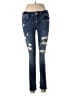 Express Jeans Hearts Blue Jeans Size 6 - photo 1