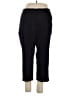 Lands' End 100% Polyester Solid Black Active Pants Size 2X - photo 1