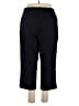 Lands' End 100% Polyester Solid Black Active Pants Size 2X - photo 2