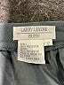Larry Levine 100% Polyester Gray Dress Pants Size 12 - photo 7